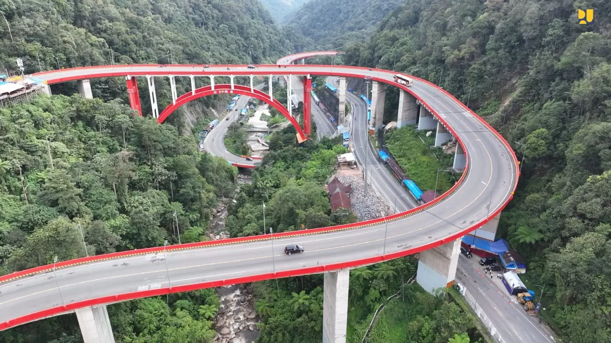 Jalur Lembah Anai dan Sitinjau Lauik dapat dilalui pemudik 24 jam (Ist)