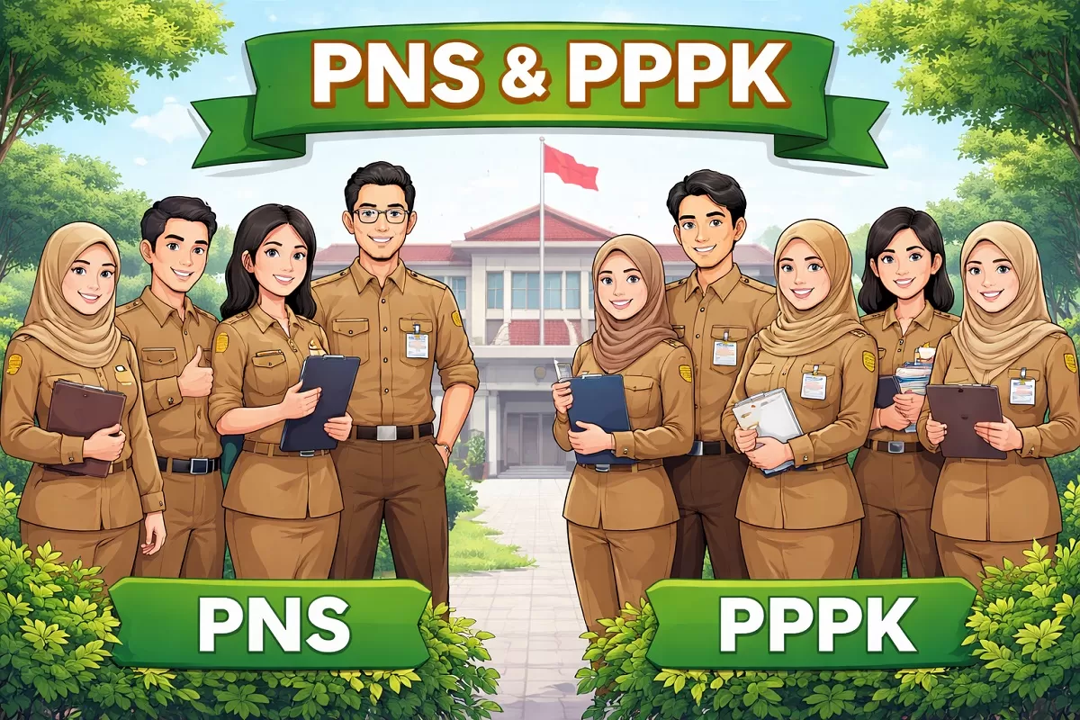 Ilsutrasi - Penjelasan BKN terkait kategori ASN (Portaloka.id)
