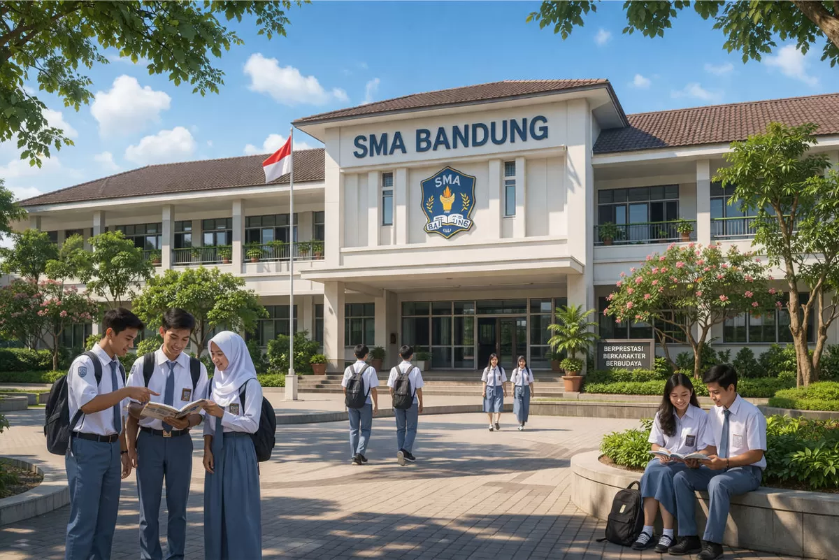 Ilustrasi - Daftar SMA negeri terbaik Kota Bandung berdasarkan kelulusan SNBP 2026 (Portaloka.id)
