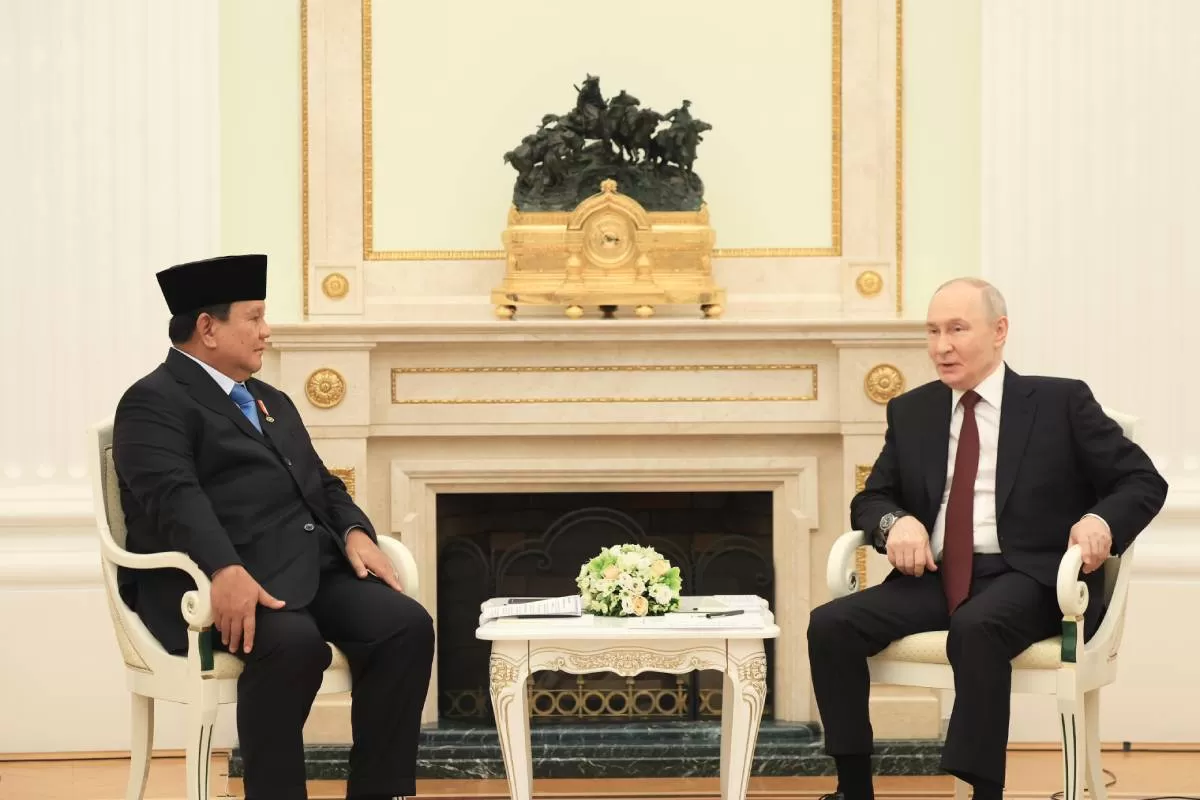 Pertemuan Presiden Prabowo dengan Presiden Rusia Vladimir Putin (Ist)