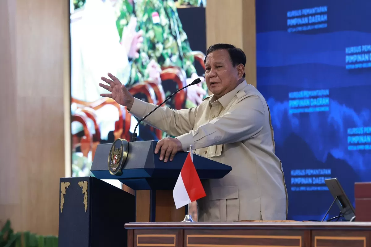 Presiden Prabowo berikan pengarahan kepada Ketua DPRD seluruh Indonesia (Ist)