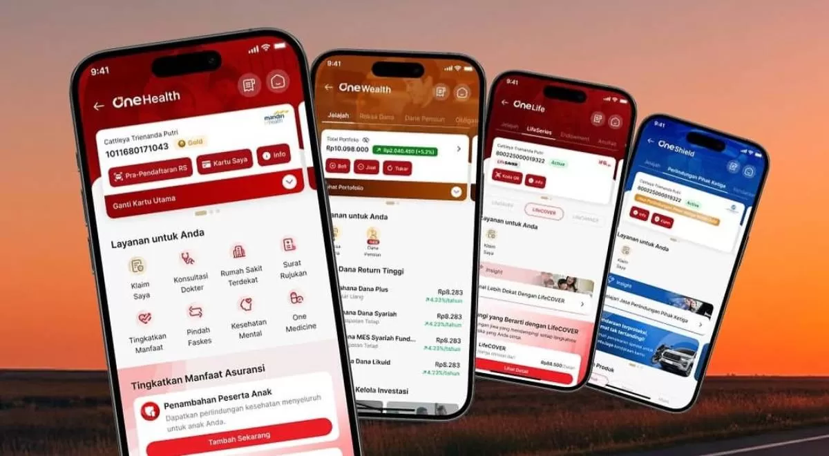 Platform digital One by IFG tentang asuransi, investasi, dan kesehatan yang terintegrasi dalam satu aplikasi. (Dok. IFG)