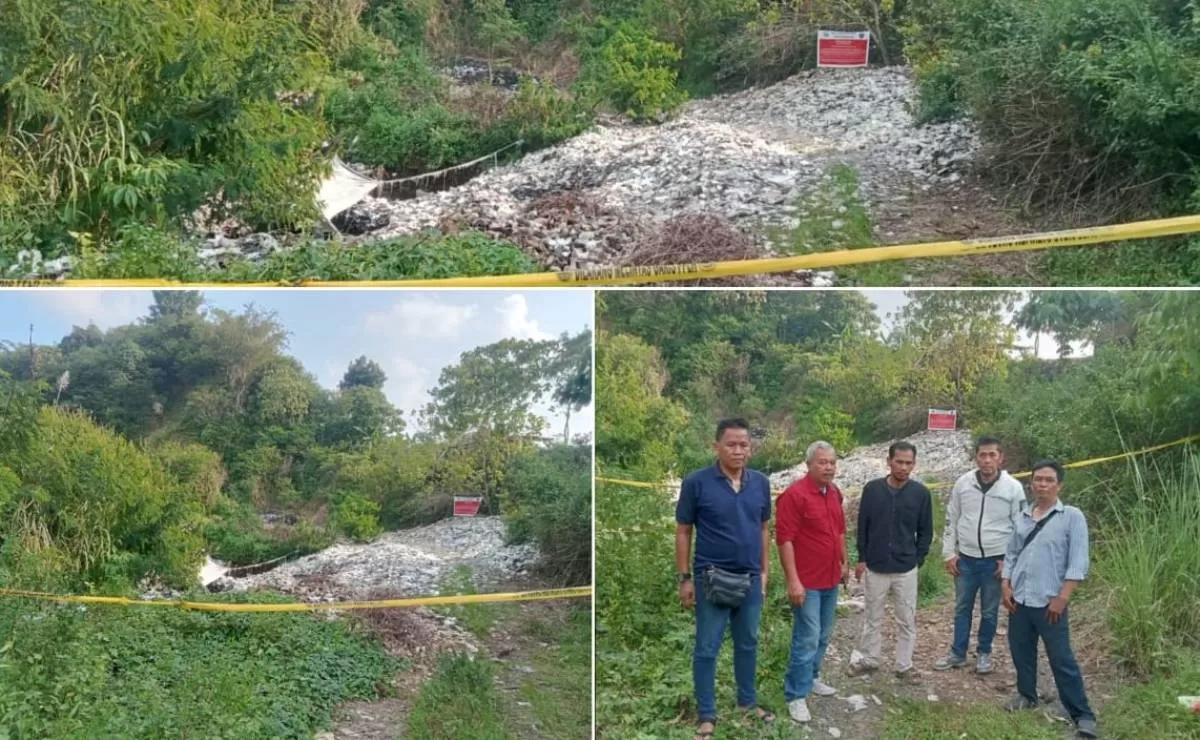 SBT dan JSI lakukan investigasi terkait dugaan pembuangan limbah oleh perusahaan distributor di Kota Tasikmalaya (Ist)