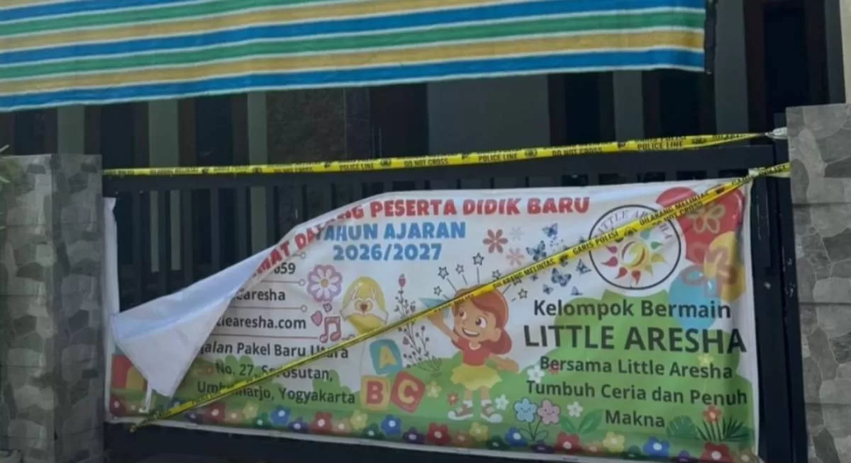 Dugaan penganiayaan anak di daycare Little Aresha, Yogyakarta. (Threads/fadiyaisn)
