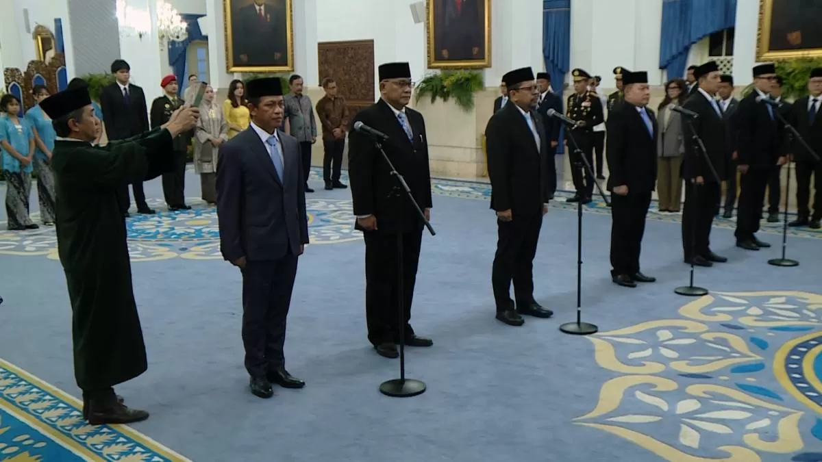 Mohammad Jumhur Hidayat resmi dilantik sebagai Menteri Lingkungan Hidup (Ist)
