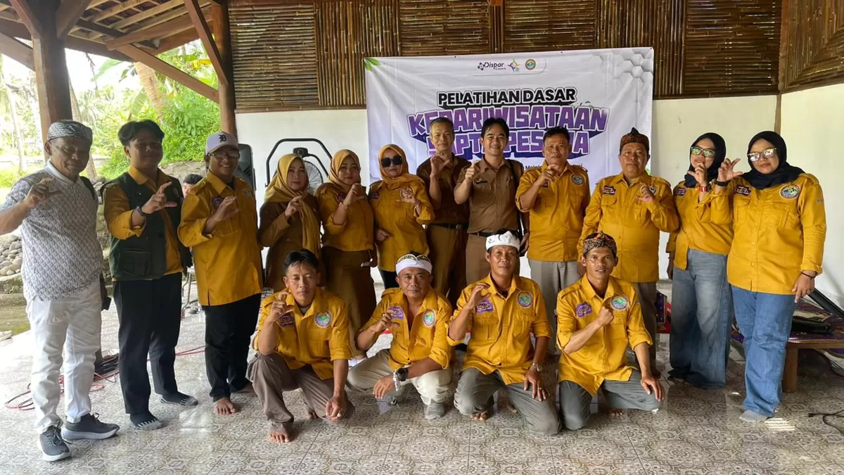 Pelatihannya Dasar Kepariwisataan Sapta Pesona Dispar Kabupaten Ciamis (Portaloka.id/Bang Sufi)