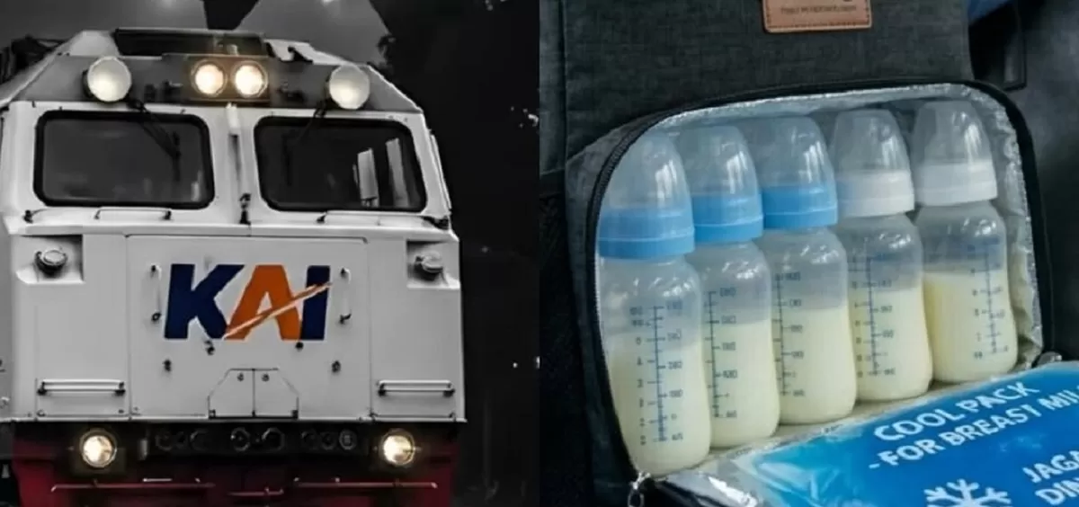 Cooler bag ASI selamatkan penumpang KRL dalam insiden tabrakan dengan KA Argo Bromo Anggrek (Instagram/rumpi_gosip)