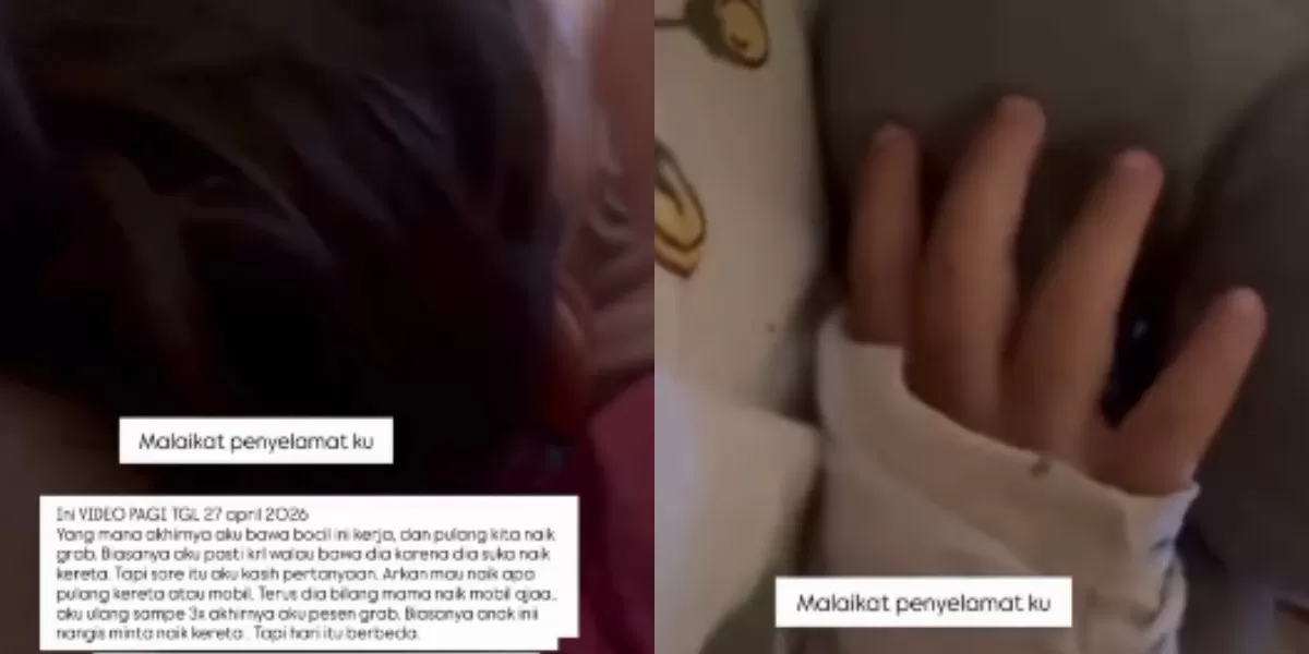 Kisah haru seorang ibu yang sempat ditahan anaknya untuk tidak menaiki KRL sebelum tragedi kecelakaan kereta di Stasiun Bekasi Timur.  (Instagram.com/nureqisp)