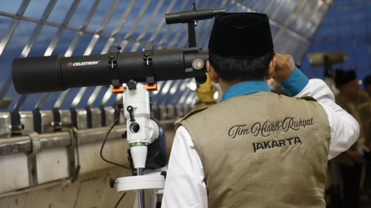 Ilsutrasi - Pengamatan hilal penentuan awal Dzulhijjah dan Iduladha 2026 (Kemenag Jakarta)