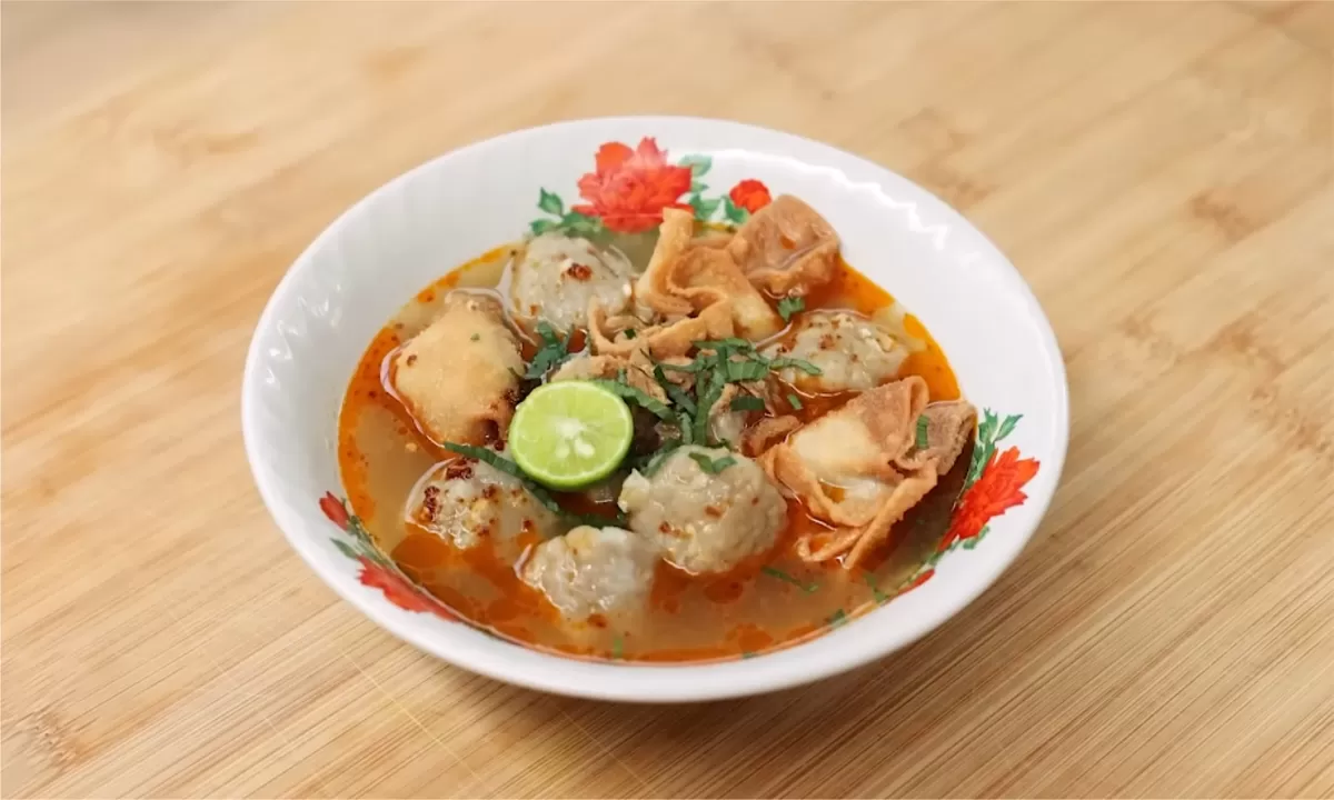 Cara membuat bakso aci tulang rangu, jajanan kekinian ala Chef Devina (YouTube Devina Hermawan)