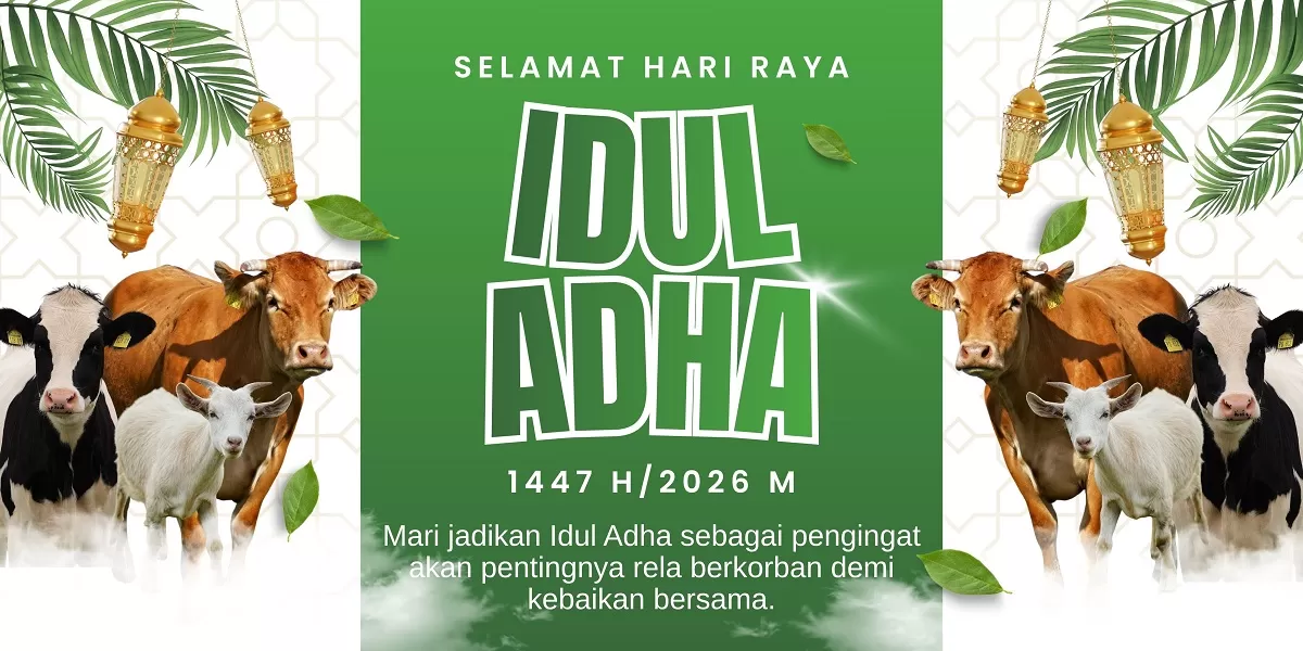 Kumpulan poster Idul Adha 1447 H/2026 M (Canva.com)