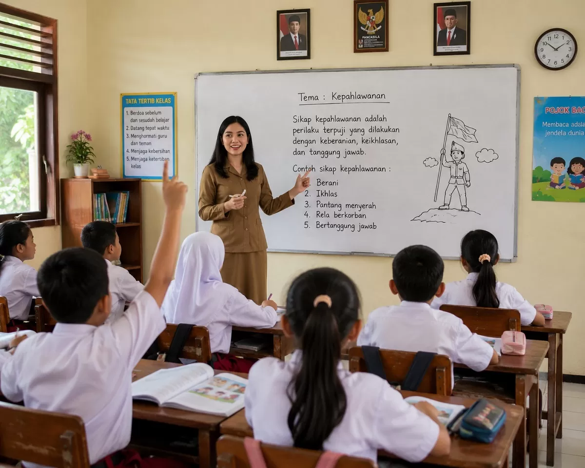 Ilustrasi - Pemerintah beri sinyal positif terkait kesejahteraan guru honorer dan PPPK Paruh Waktu (AI Chat GPT - Portaloka.id)