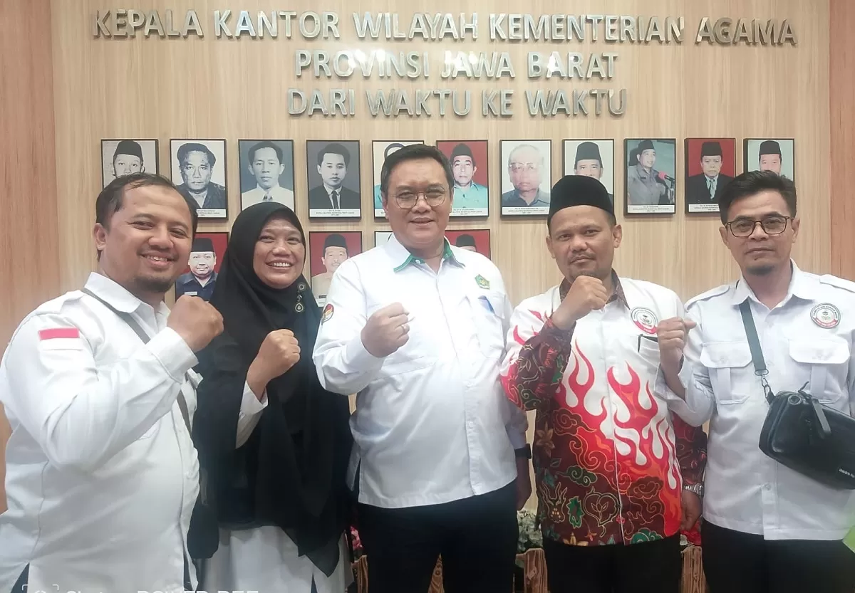 Pimda PGMM Kabupaten Bogor bersilaturahmi dengan Kanwil Kemenag Jawa Barat (Ist)