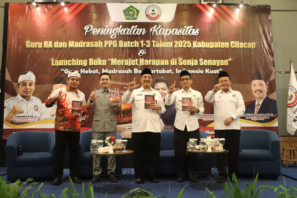 PGMM Kabupaten Cilacap sukses menggelar acara Peningkatan Kapasitas Guru RA dan Madrasah (Kemenag Cilacap)