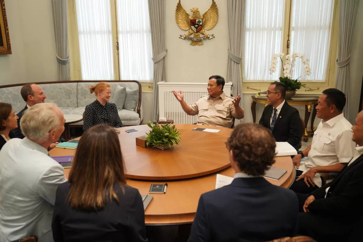 Presiden Prabowo menerima delegasi Imperial College (Ist)