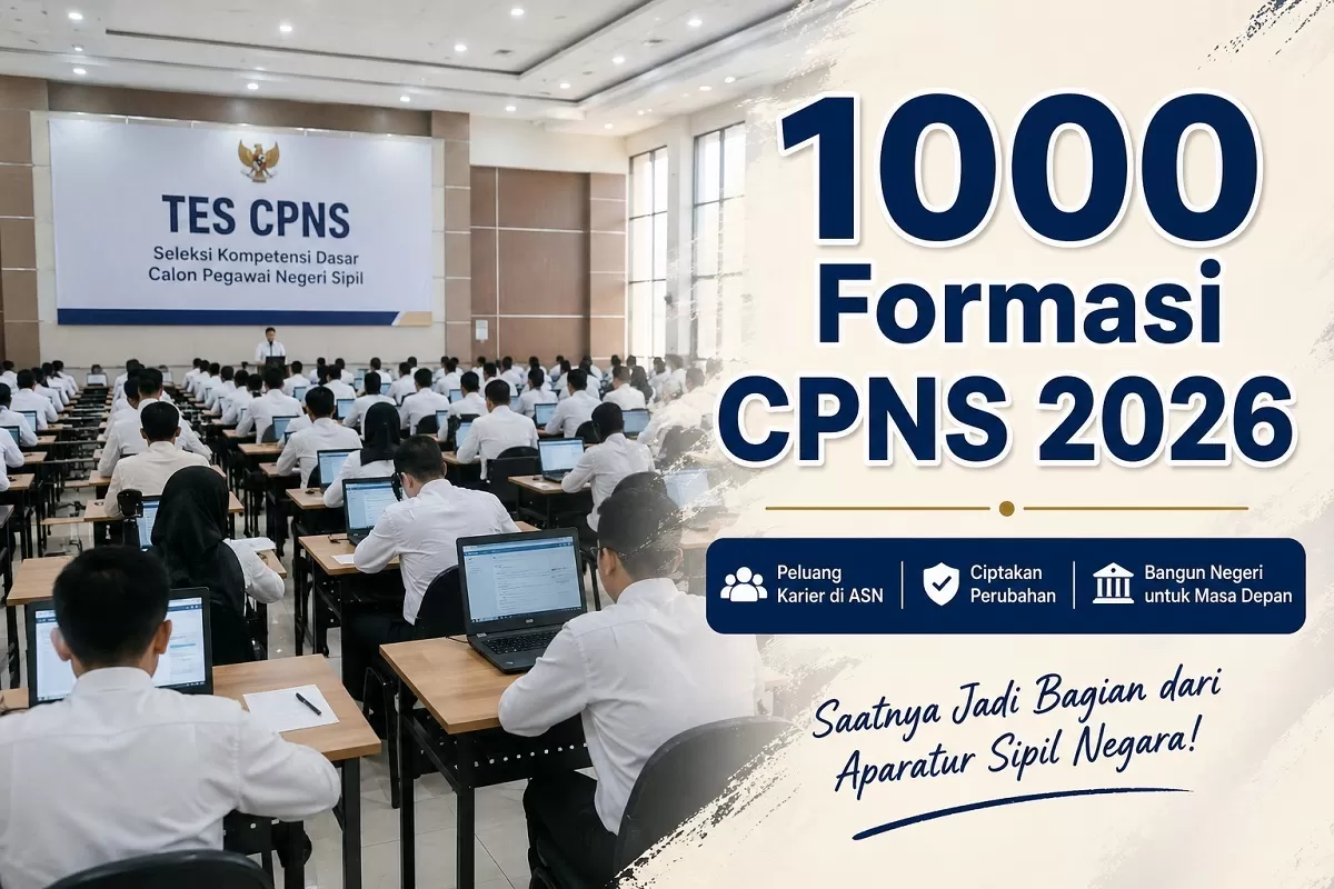 Ilustrasi - Pemprov Jateng usulkan 1.000 formasi CPNS 2026 (AI ChatGPT - Portaloka.id)
