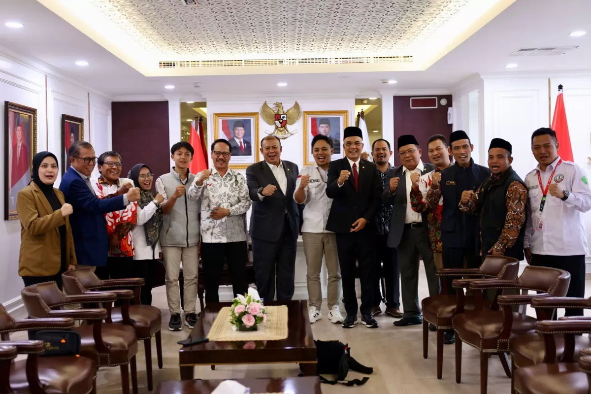 Pengurus Pusat PGMM, PGSI dan FTHMI menyambangi kantor Kemenag dan DPR RI.  (Ist)
