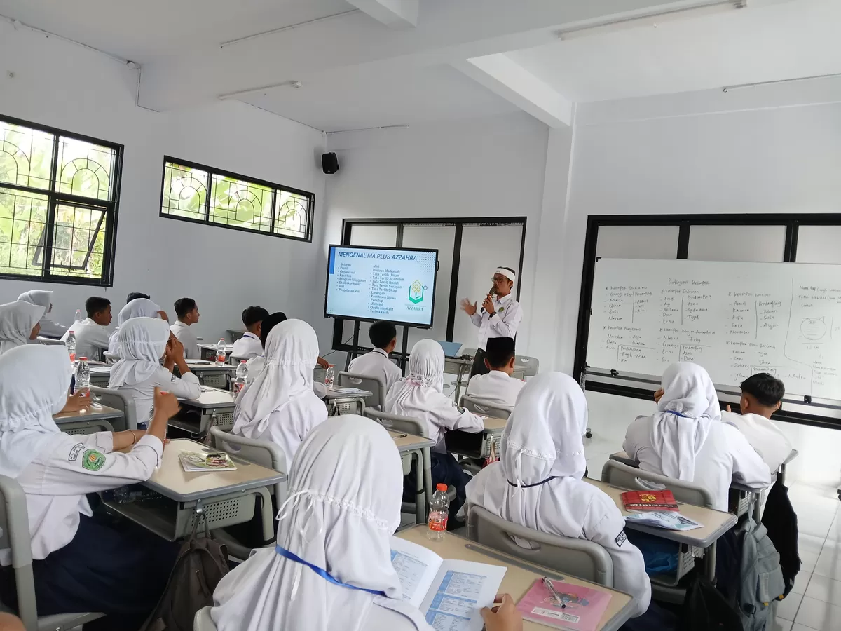 Suasana kegiatan MATAMUDA 2026 MA Plus Azzahra Ciamis (Istimewa)