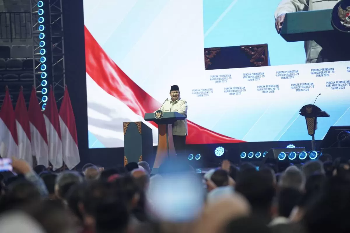 Presiden Prabowo hadiri Puncak Peringatan Hari Koperasi Nasional (Harkopnas) ke-79 (Ist)