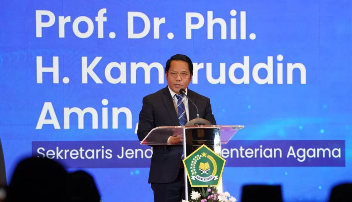 Sekjen Kemenag, Kamaruddin Amin sampaikan kabar baik untuk guru dan dosen (Kemenag)