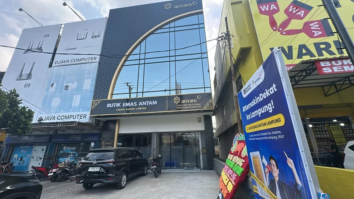 Butik Emas ANTAM Bandar Lampung resmi dibuka (Dok. Istimewa)