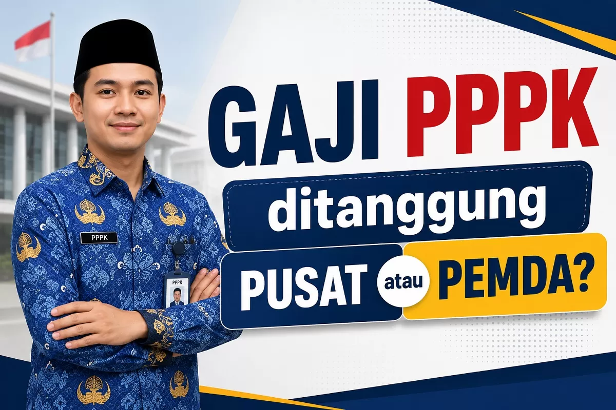 Gaji PPPK ditanggung APBN atau APBD? (AI ChatGPT - Portaloka.id)