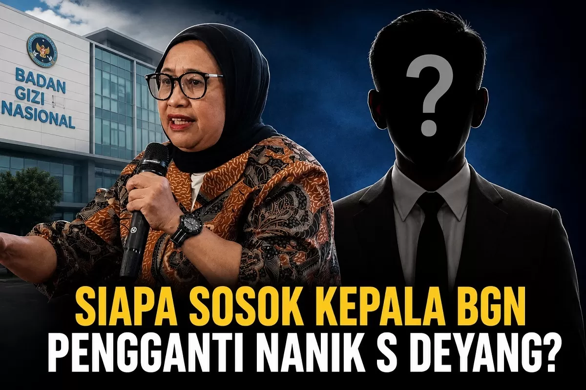 Menanti sosok pengganti Nanik S Deyang yang akan menjabat Kepala BGN (AI ChatGPT - Portaloka.id)