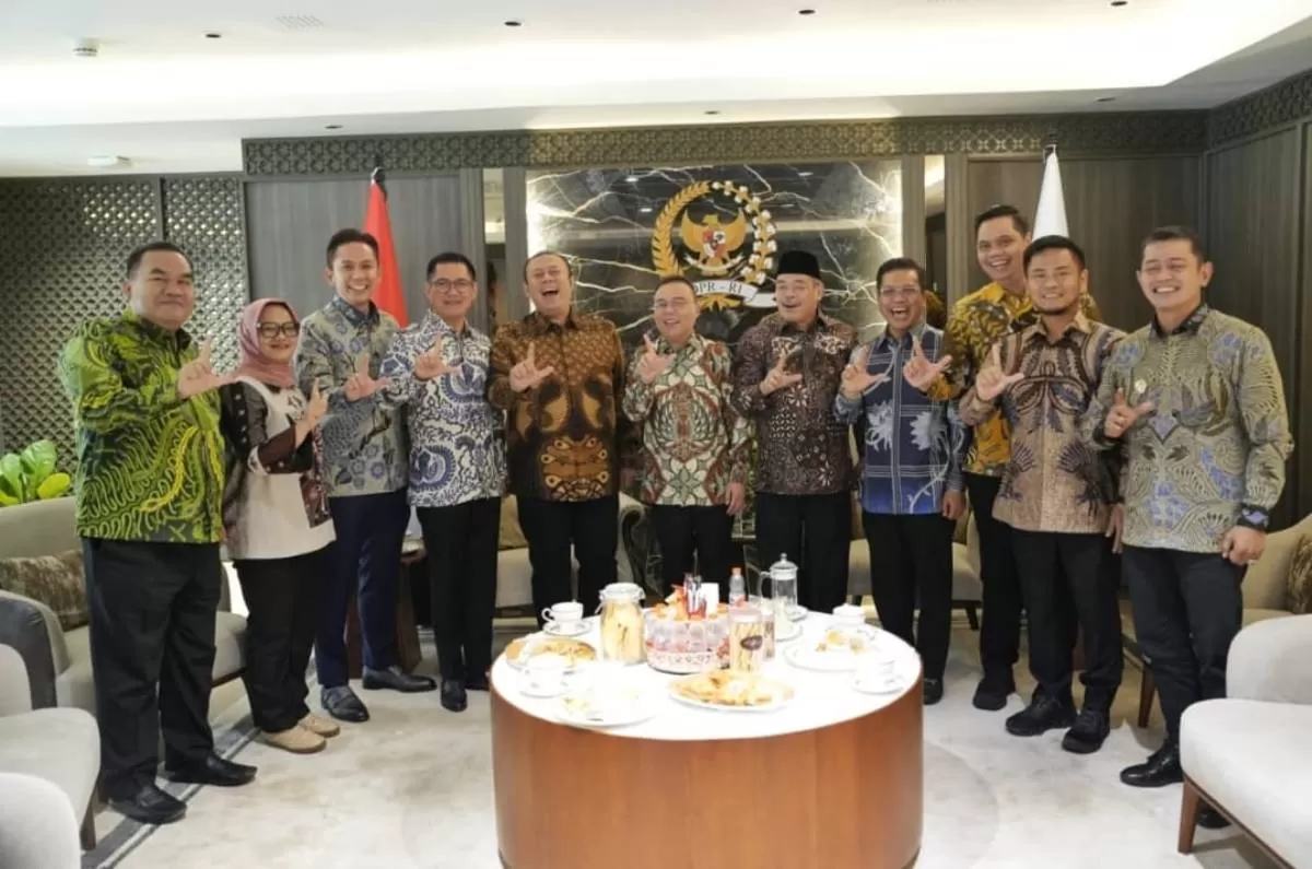 Sufmi Dasco dan Cucun terima kunjungan pengurus APKASI (Dok. Istimewa)