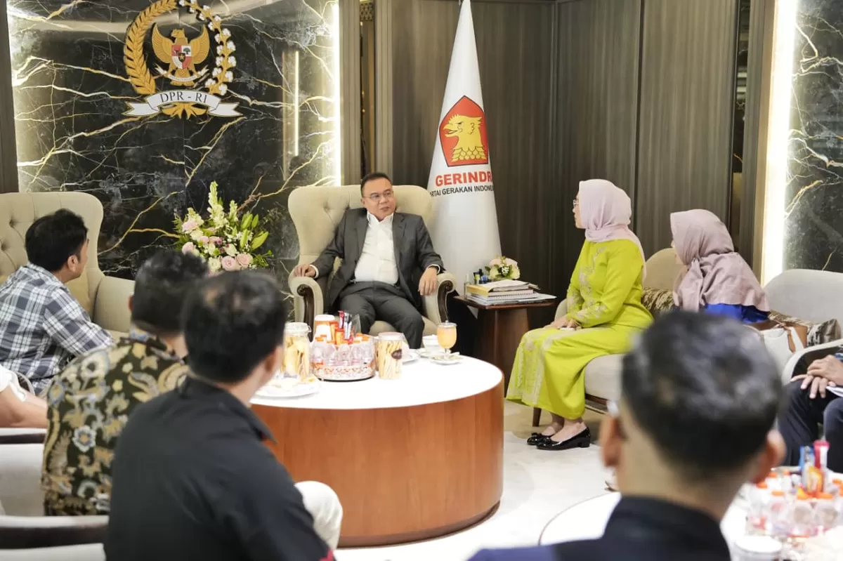 Wakil Ketua DPR RI Sufmi Dasco Ahmad menerima perwakilan Serikat Karyawan Telkom (Dok. Istimewa)