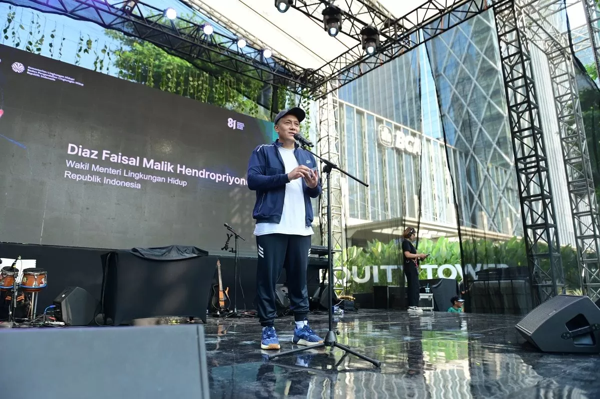 Wamen LH Diaz Hendropriyono hadiri Gerak Hijau 2026 yang didukung PT ANTAM (Dok. Istimewa)