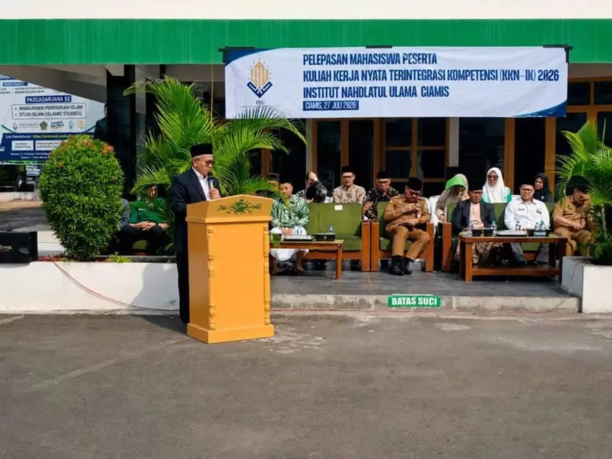 Pelepasan 62 mahasiswa KKN IK INU Ciamis (Ist)
