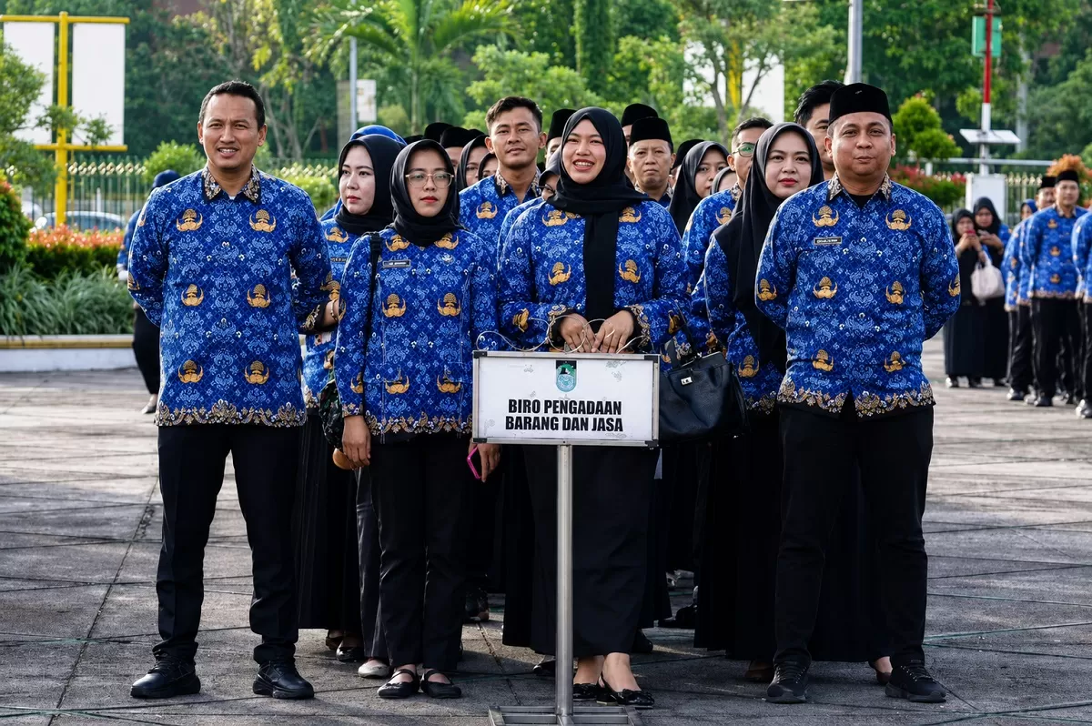 Ribuan PPPK Paruh Waktu Provinsi Riau menanti peralihan status jadi penuh waktu (Media Center Riau)