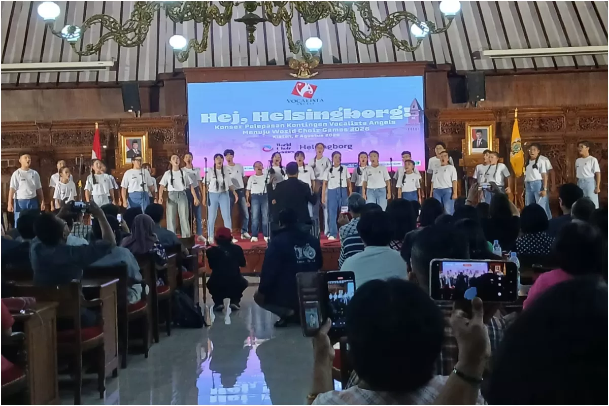 Vocalista Angels Klaten ke World Choir Games 2026. (Portaloka.id/WulanKP)