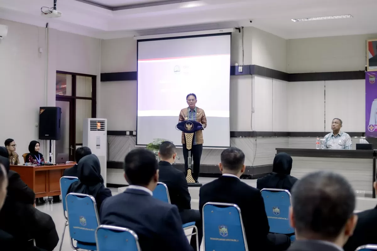 Bupati Ciamis Herdiat Sunarya tutup Pelatihan Kepemimpinan Administrator (Dok. Istimewa)