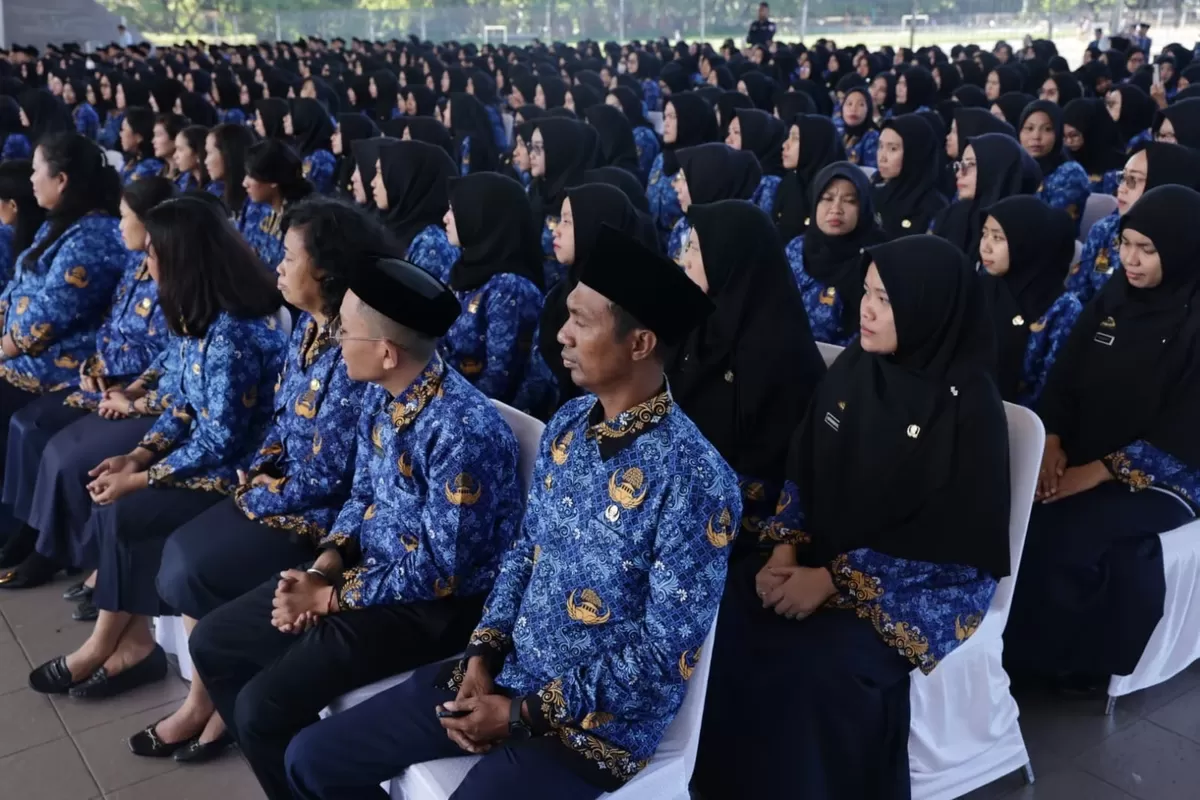 Ilustrasi - Alokasi anggaran gaji PPPK dan PPPK Paruh Waktu 546 daerah (BPSDM Kemhan)