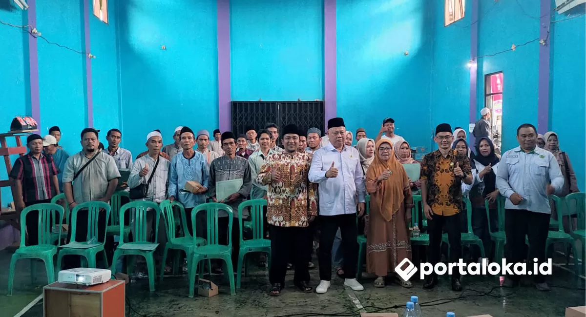 Sosialisasi dan Edukasi Pencegahan Pinjaman Online dan Lembaga Keuangan Ilegal di Desa Jelat, Ciamis (Portaloka.id/Arman)