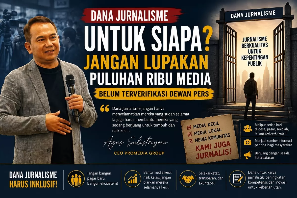CEO Promedia Group soroti Dana Jurnalisme Indonesia (Istimewa)