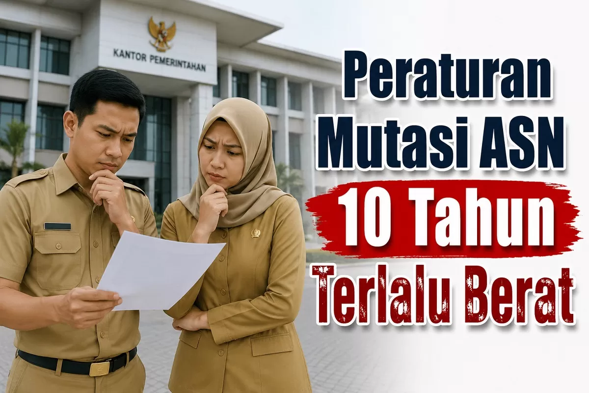 Peraturan mutasi 10 tahun bagi ASN dinilai terlalu berat (AI ChatGPT - Portaloka.id)