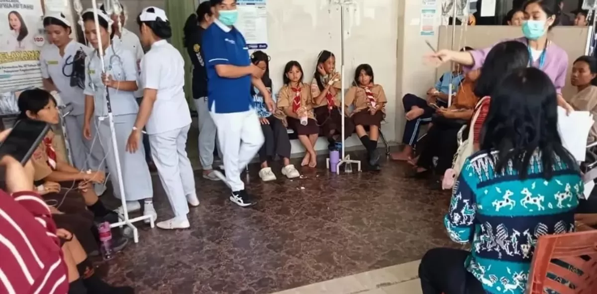 Ratusan siswa SMP di Tana Toraja diduga keracunan usai menyantap MBG (Instagram @tanatorajakab)