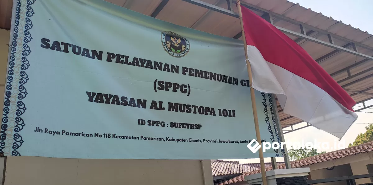 SPPG Katineung, Pamarican, Ciamis lakukan perbaikan dan evaluasi internal (Portaloka.id/Arman)