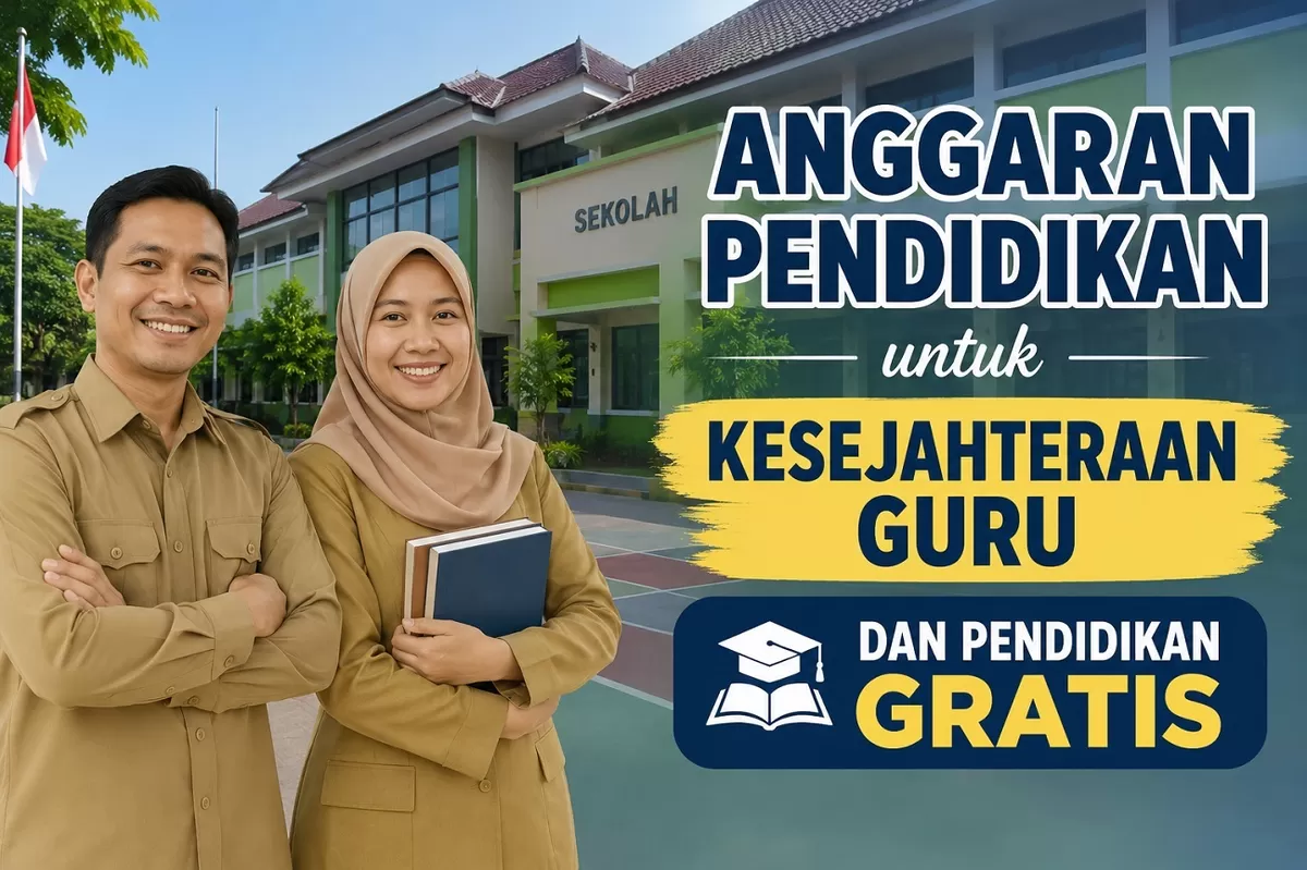 DPR minta anggaran pendidikan diprioritaskan untuk kesejahteraan guru dan sekolah gratis (AI ChatGPT - Portaloka.id)
