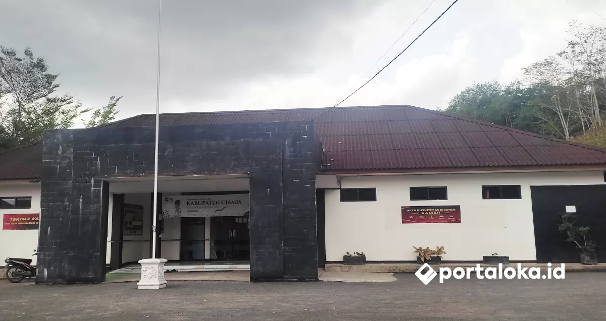 Menanti pergantian nama Puskesmas Cigayam, Kecamatan Banjaranyar, Kabupaten Ciamis (Portaloka.id/Arman)