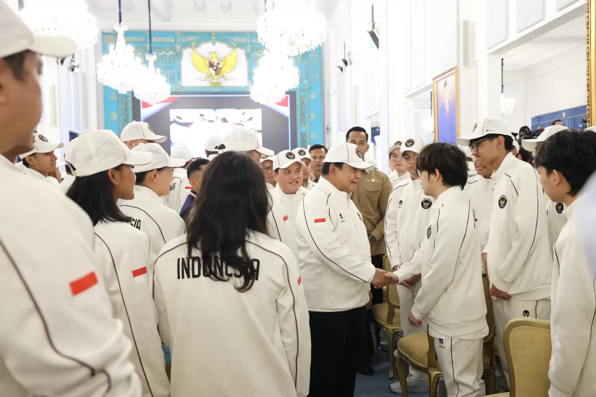 Prabowo siapkan bonus Rp3 miliar untuk peraih emas Asian Games 2026 (Dok. Bakom RI)