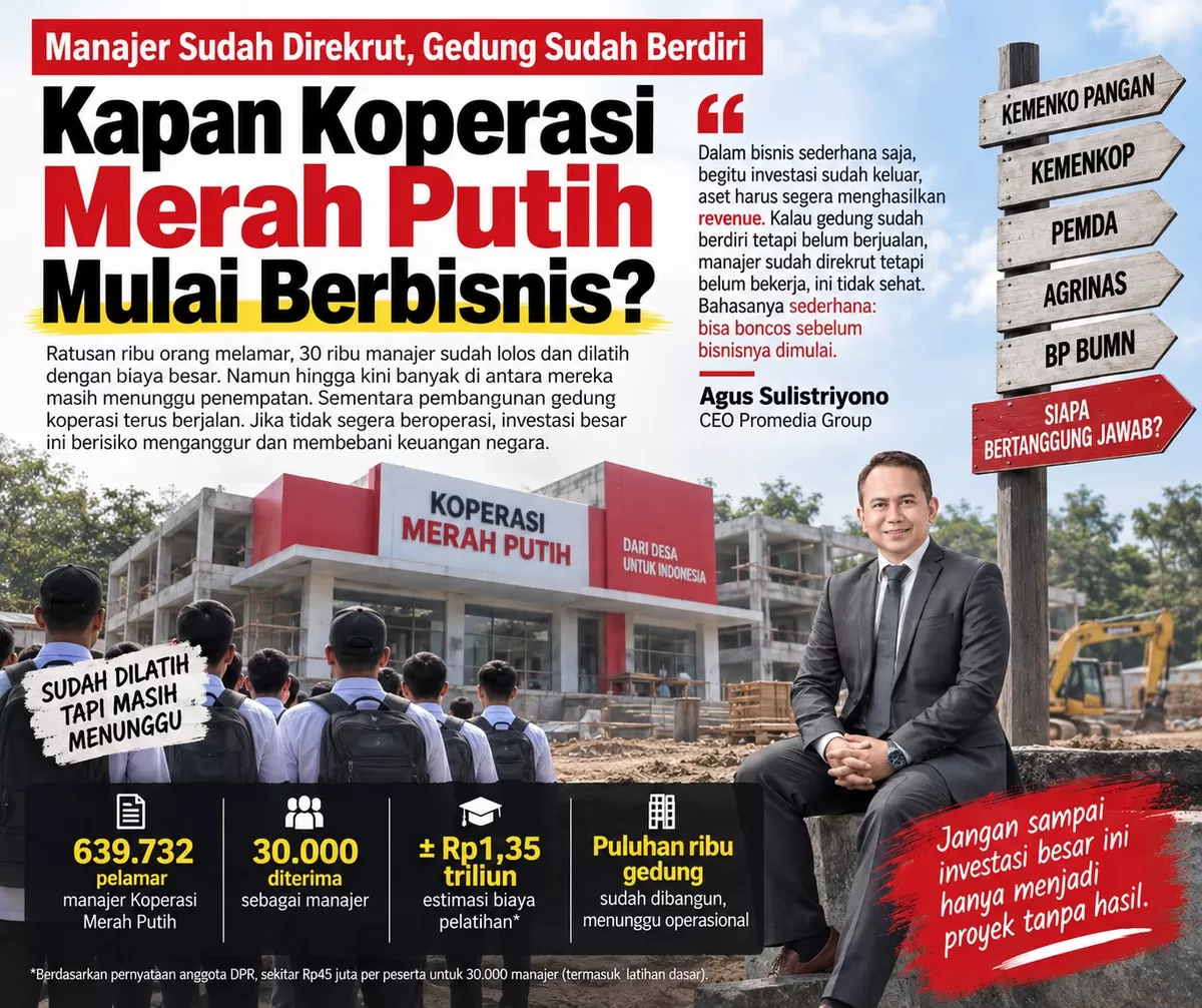 Menanti Kopdes Merah Putih beroperasi (Ist)