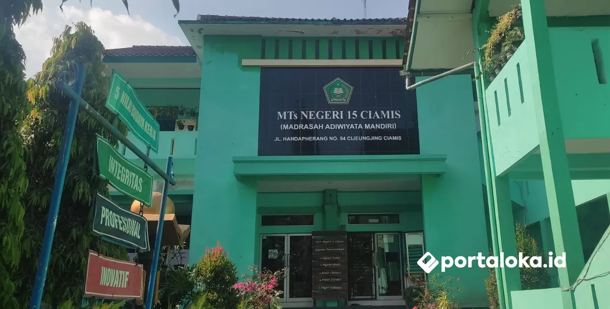 Siswa MTsN 15 Ciamis juara 1 Matematika pada OMI 2026 Kabupaten Ciamis (Portaloka.id/Arman)
