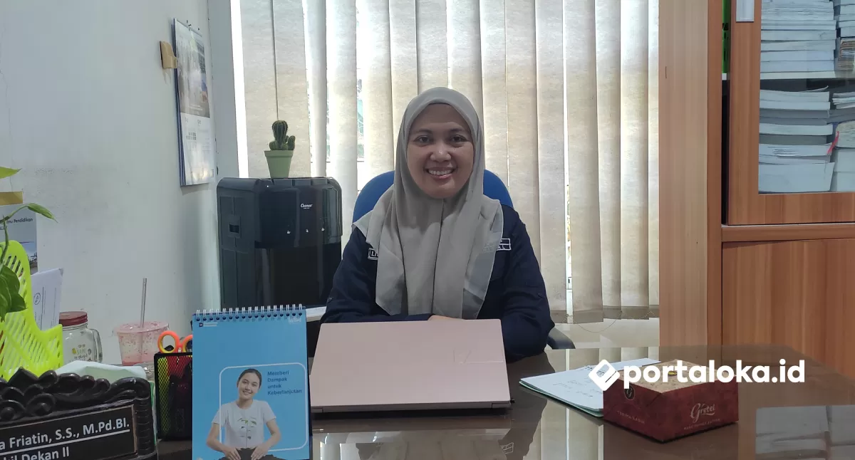 Wakil Dekan II FKIP Unigal, Dr. Lilies Youlia Friatin, S.S., M.Pd., BI. (Portaloka.id/Arman)