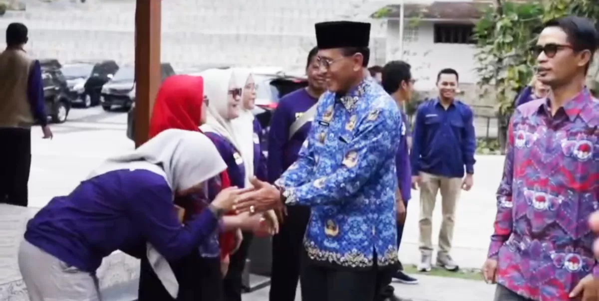 Bupati Ciamis Herdiat Sunarya membuka Rakerkab PPDI (Ist)