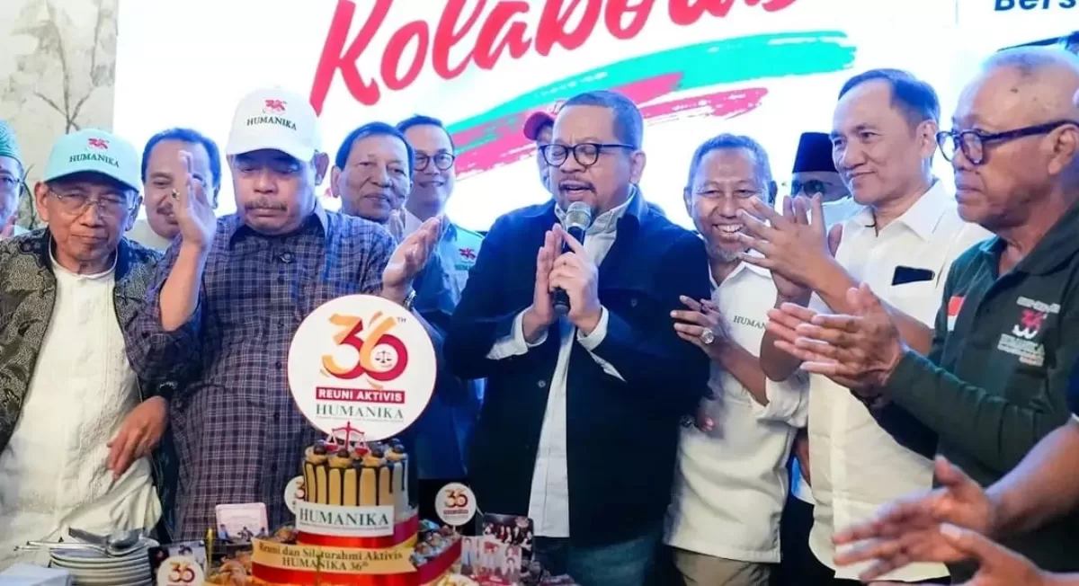 Kepala Bakom RI M Qodari menghadiri HUT ke-36 HUMANIKA (Dok. Bakom RI)