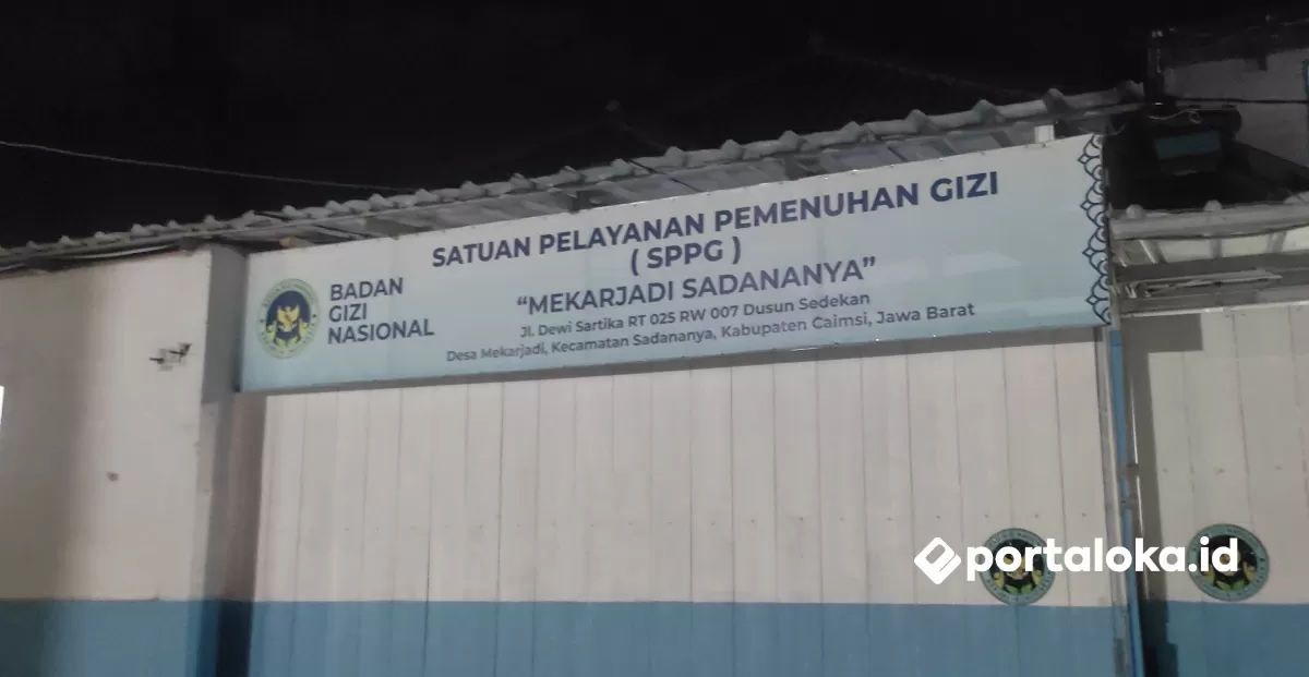 SPPG Mekarjadi, Kecamatan Sadananya, Kabupaten Ciamis (Portaloka.id/Arman)