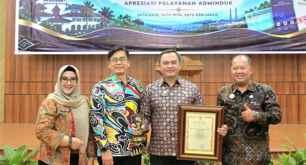 Kabupaten Ciamis meraih Peringkat II Adminduk PRIMA 2026 tingkat Jawa Barat (Ist)